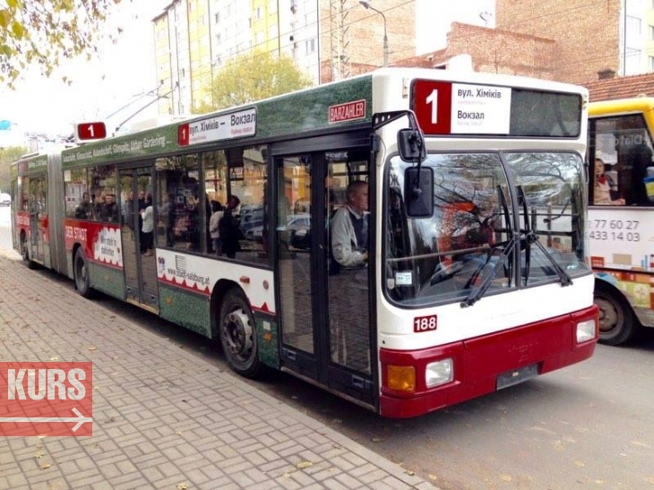 Результат пошуку зображень за запитом "тролейбус №1 івано-франківськ"