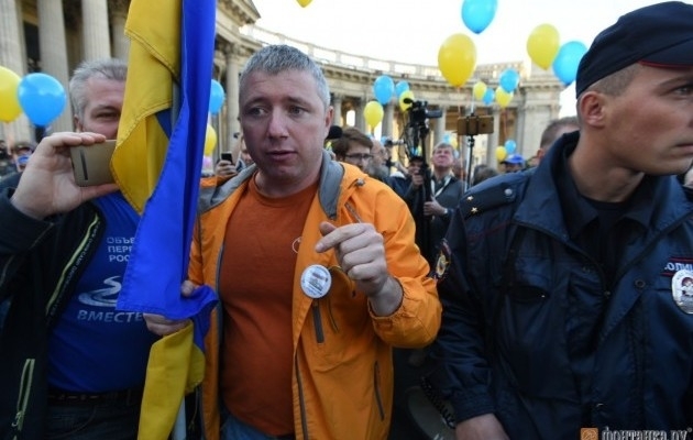 У Петербурзі відбувся несанкціонований мітинг проти війни з Україною