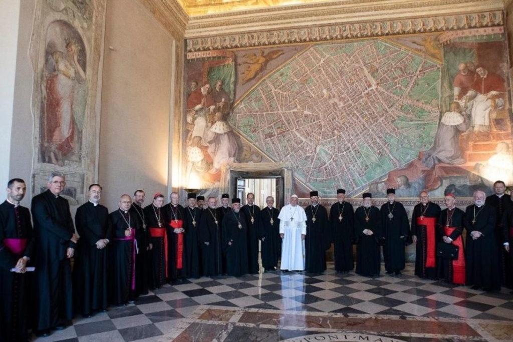 Владика Війтишин в складі делегації УГКЦ зустрівся з Папою Римським 2
