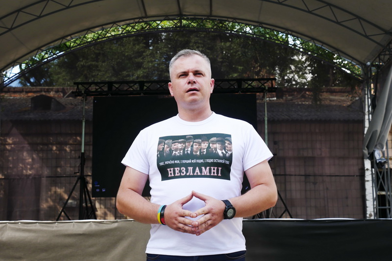 У Палаці Потоцьких показали фільм про оунівців «Незламні» 1
