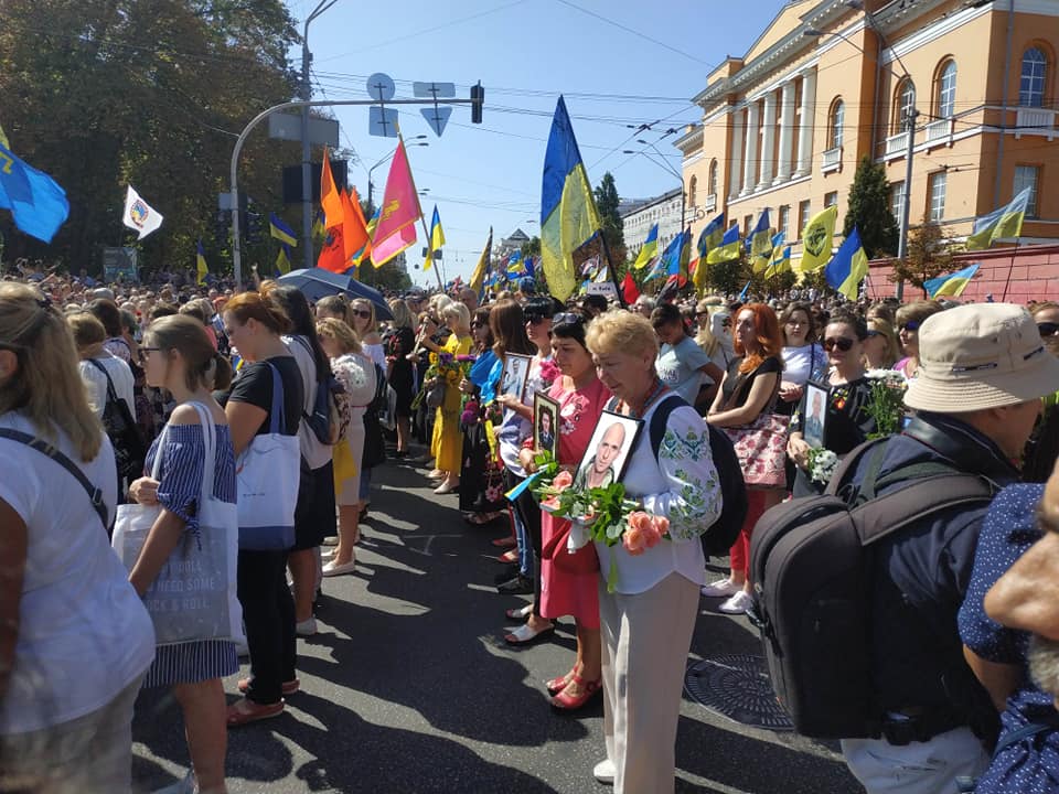 Києвом пройшов Марш захисників України - і в ньому франківці 5