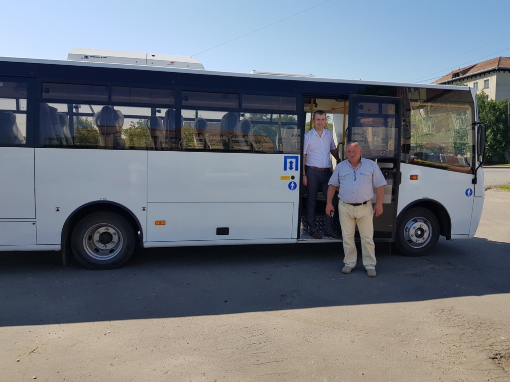 У Брошнів-Осадській ОТГ запустили безкоштовний автобус 1