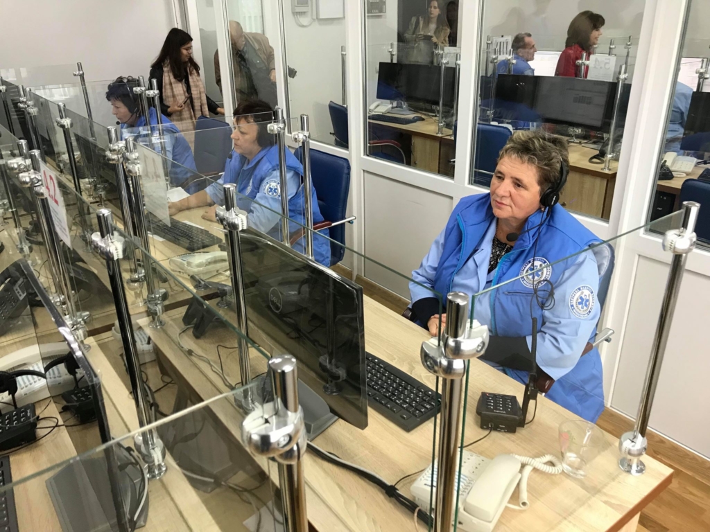 У Франківську відкрили диспетчерську Обласного центру екстреної меддопомоги 13