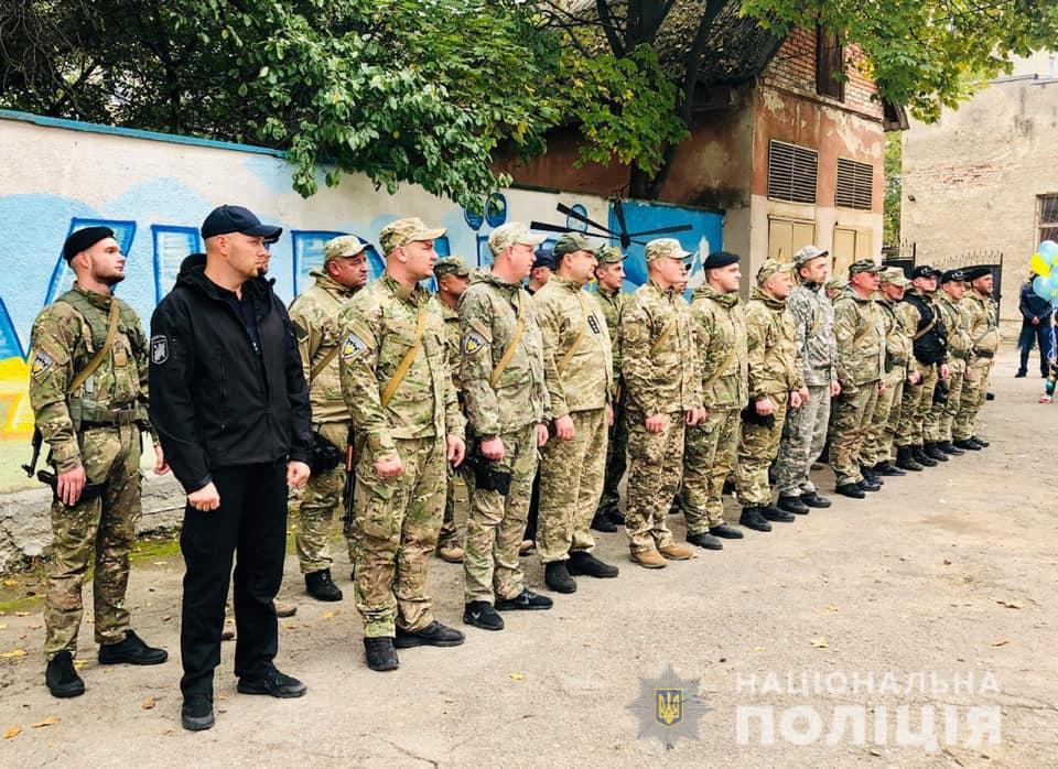 Зведений загін прикарпатських поліцейських повернувся з ООС 5