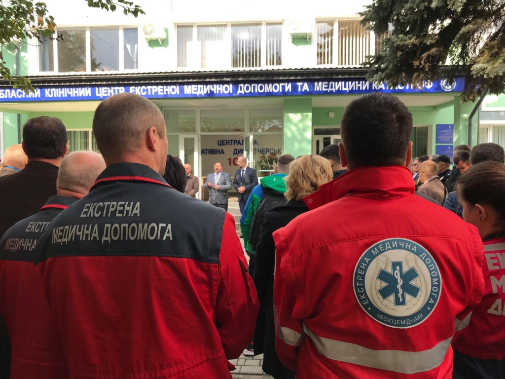 У Франківську відкрили диспетчерську Обласного центру екстреної меддопомоги 2