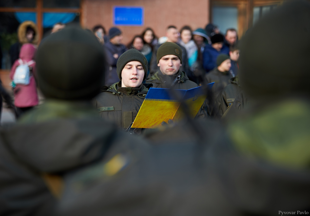 У Франківську 66 нацгвардійців присягнули на вірність українському народу 2