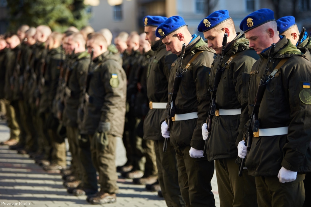 У Франківську 66 нацгвардійців присягнули на вірність українському народу 4