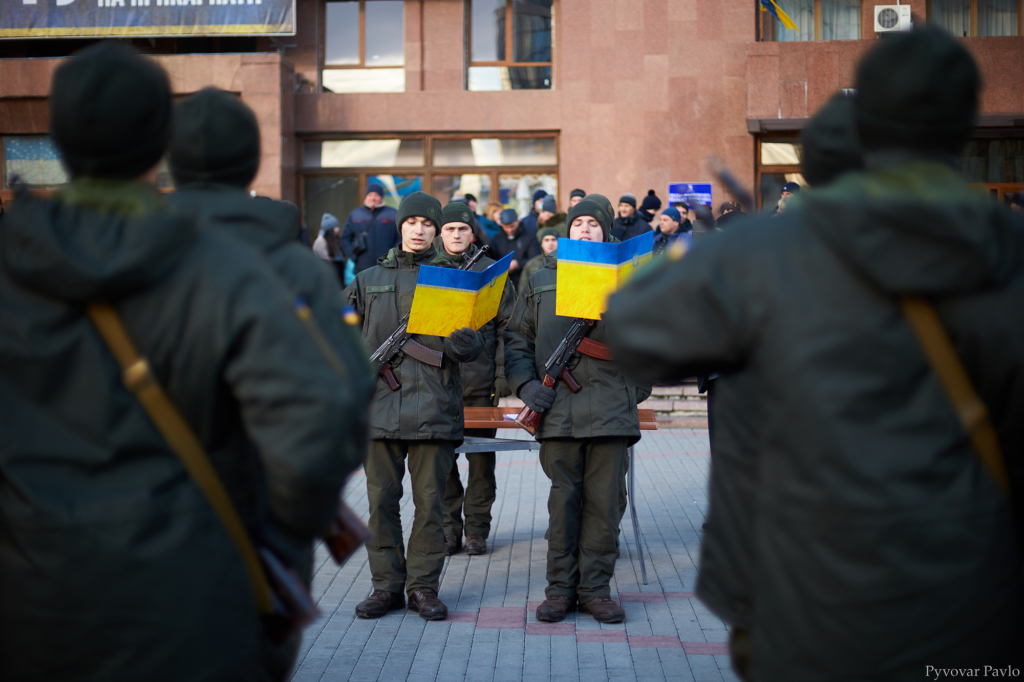 У Франківську 66 нацгвардійців присягнули на вірність українському народу 5