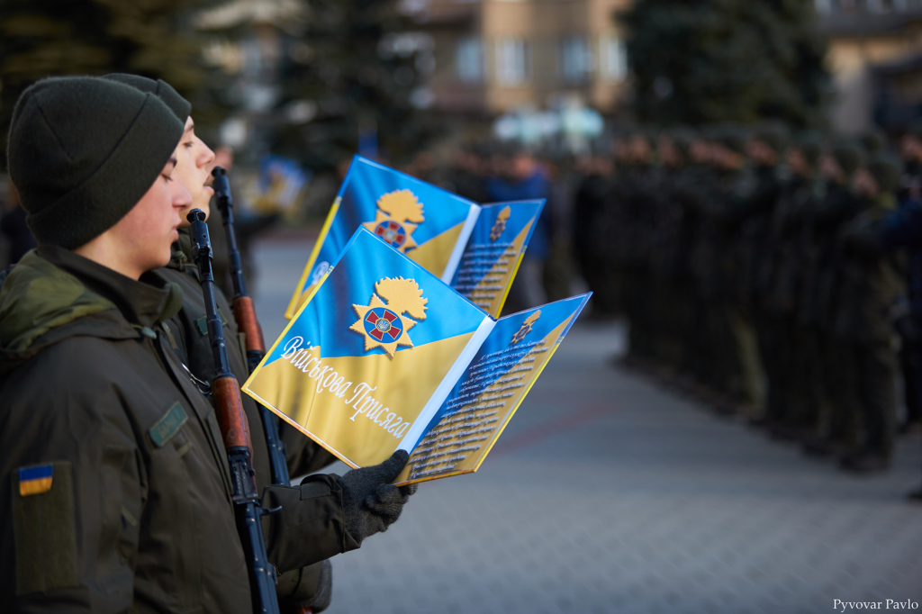 У Франківську 66 нацгвардійців присягнули на вірність українському народу 7