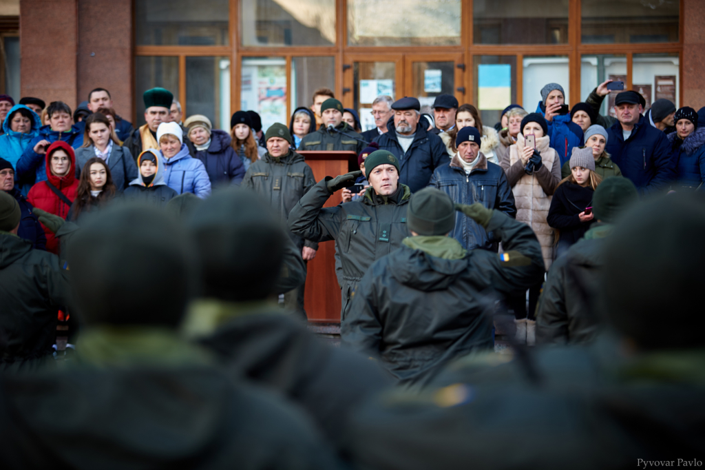 У Франківську 66 нацгвардійців присягнули на вірність українському народу 8