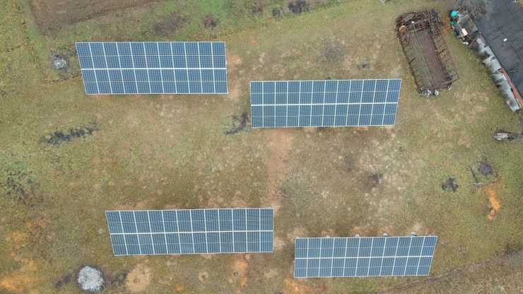 Сонячну електростанцію для дому потужністю 30 кВт встановлено в Шешорах 1
