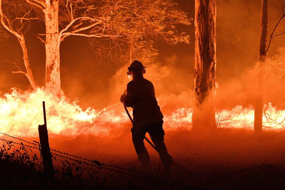 Смертоносні пожежі в Австралії змінюють погоду 8
