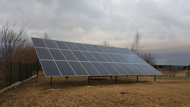Сонячну електростанцію для дому потужністю 12 кВт змонтовано в Посічі 1