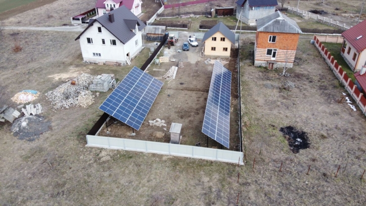 Сонячну електростанцію для дому потужністю 30 кВт змонтовано в Богородчанах 1
