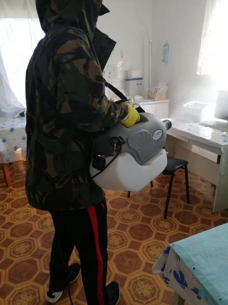 На Калущині провели дезінфекцію у 6 амбулаторіях та 8 храмах 1