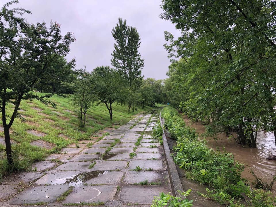 Марцінків показав наслідки негоди на дамбах Франківська та у селах ОТГ 1