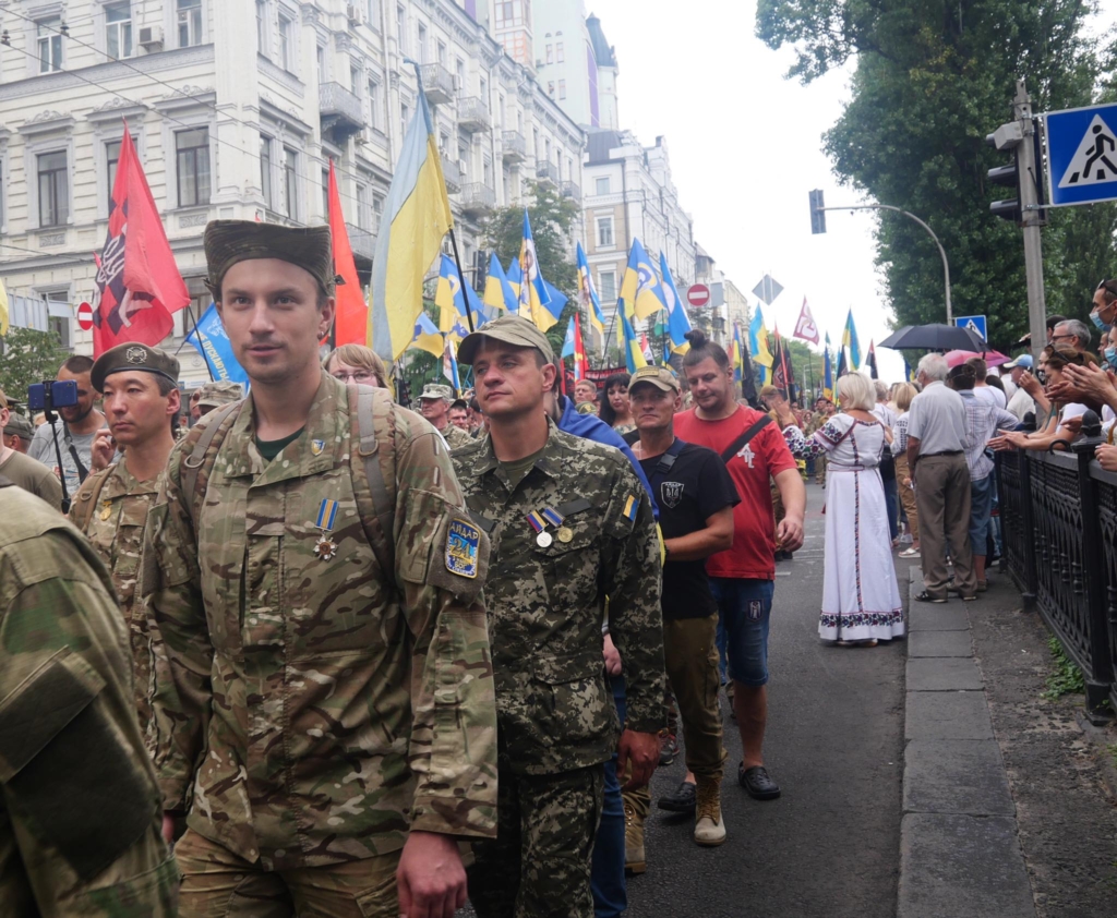 Прикарпатці - у лавах Маршу захисників України. ФОТО, ВІДЕО 4