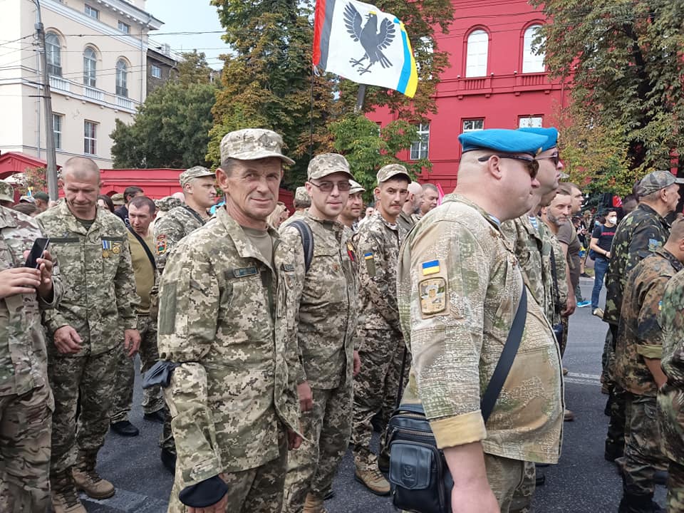 Прикарпатці - у лавах Маршу захисників України. ФОТО, ВІДЕО 2