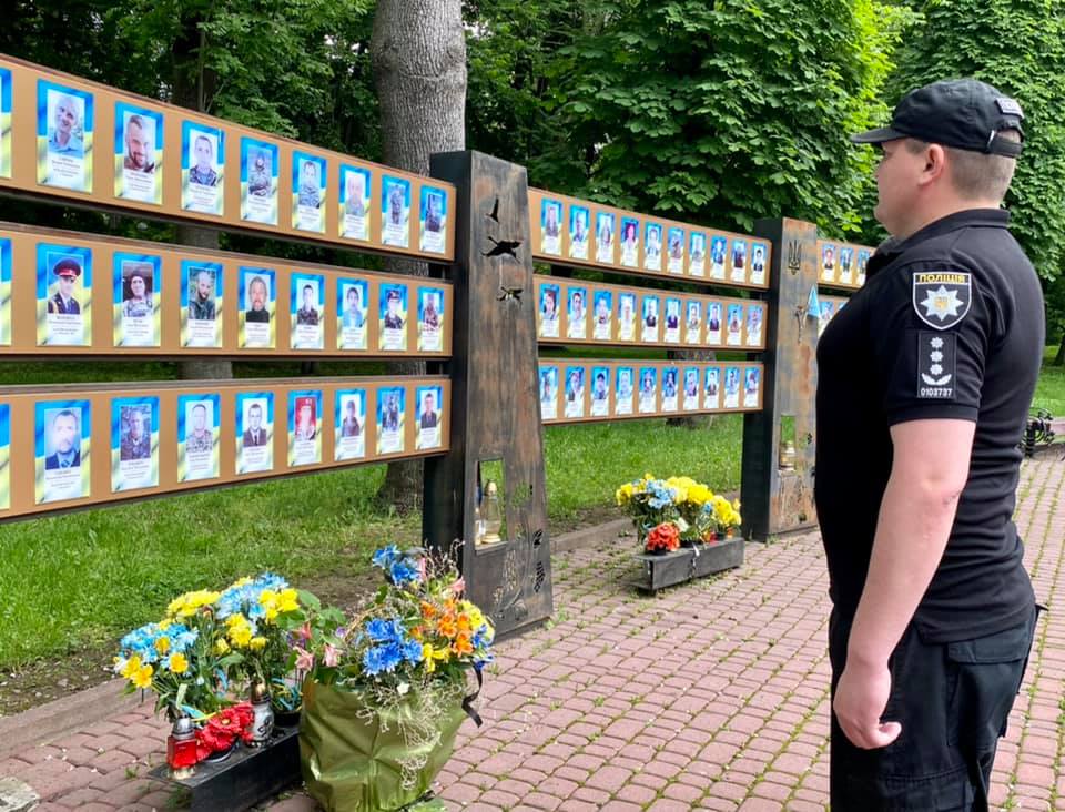 У Франківську вшанували пам’ять правоохоронців, які загинули під Слов'янськом 4