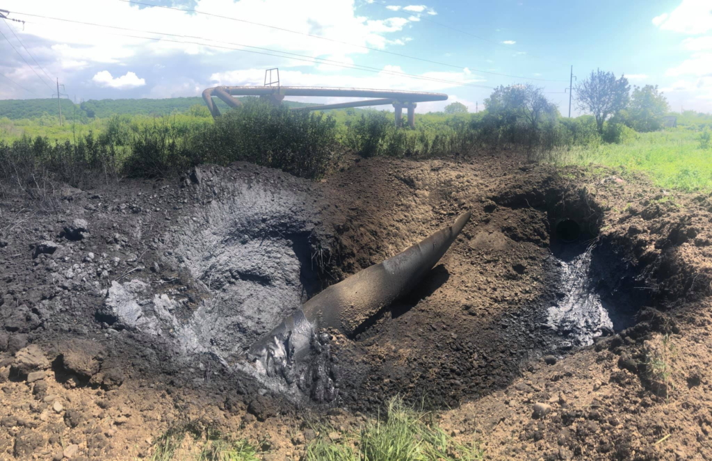велика аварія на газопроводі біля Івано-Франківська