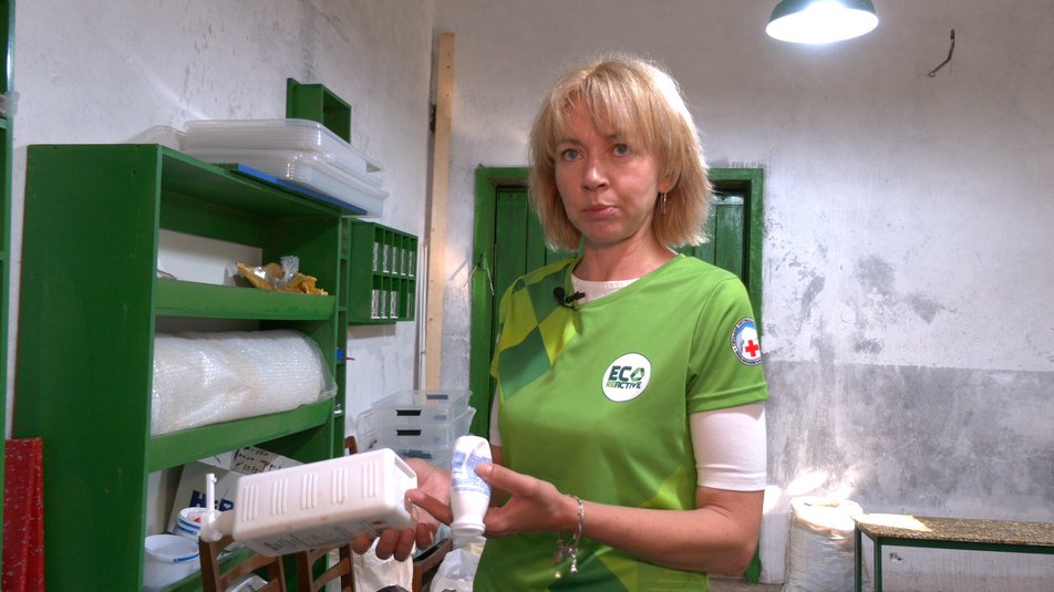 Наталія Гасюк розповідає про майстерню з переробки пластику в Івано-Франківську