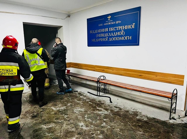 Косівську ЦРЛ після пожежі відновлять впродовж січня, хворих кластимуть у лікарні Верховини та Коломиї 1