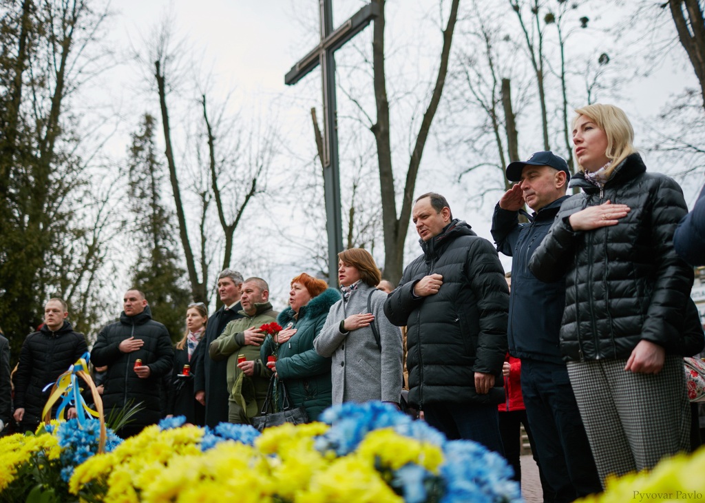 День памяті героїв небесної сотні в Івано-Франківську
