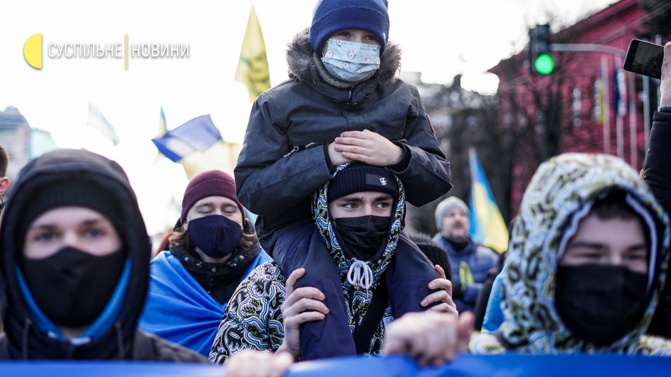 У Києві проходить Марш єдності за Україну 1