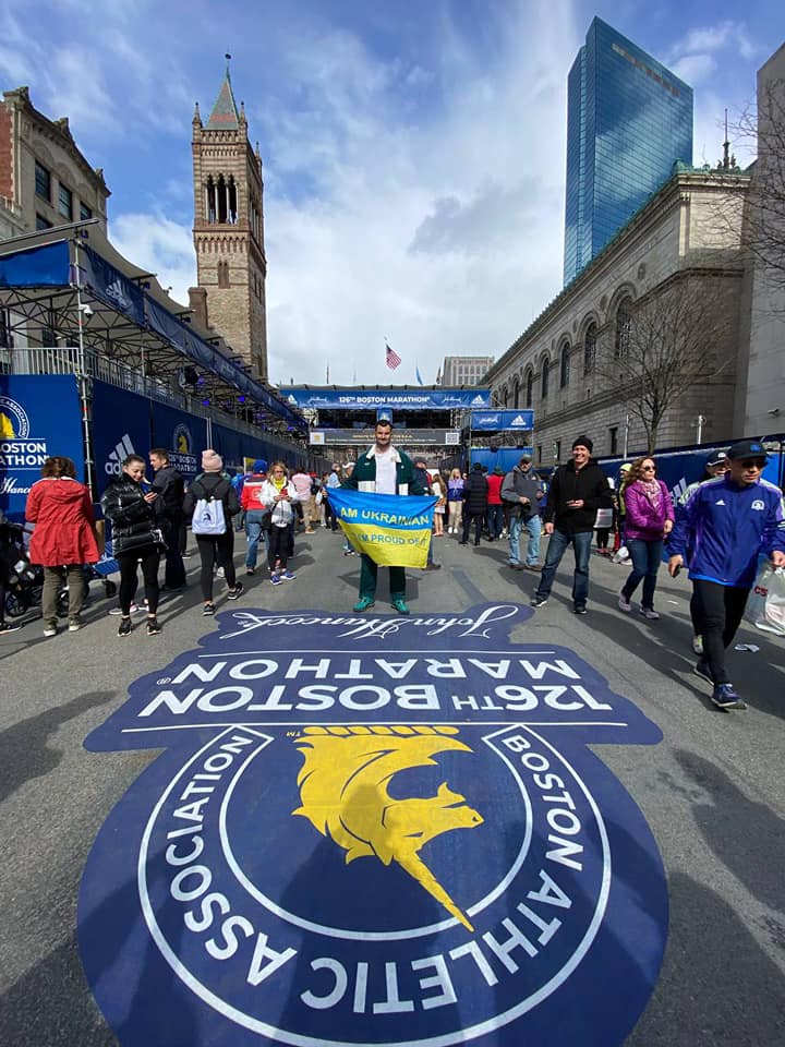 Франківець бере участь у Бостонському марафоні, щоб привернути увагу до війни в Україні 1