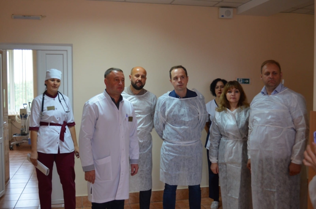 Заступник міністра охорони здоров'я на Франківщині оглянув три лікарні, які увійдуть у госпітальний округ 1