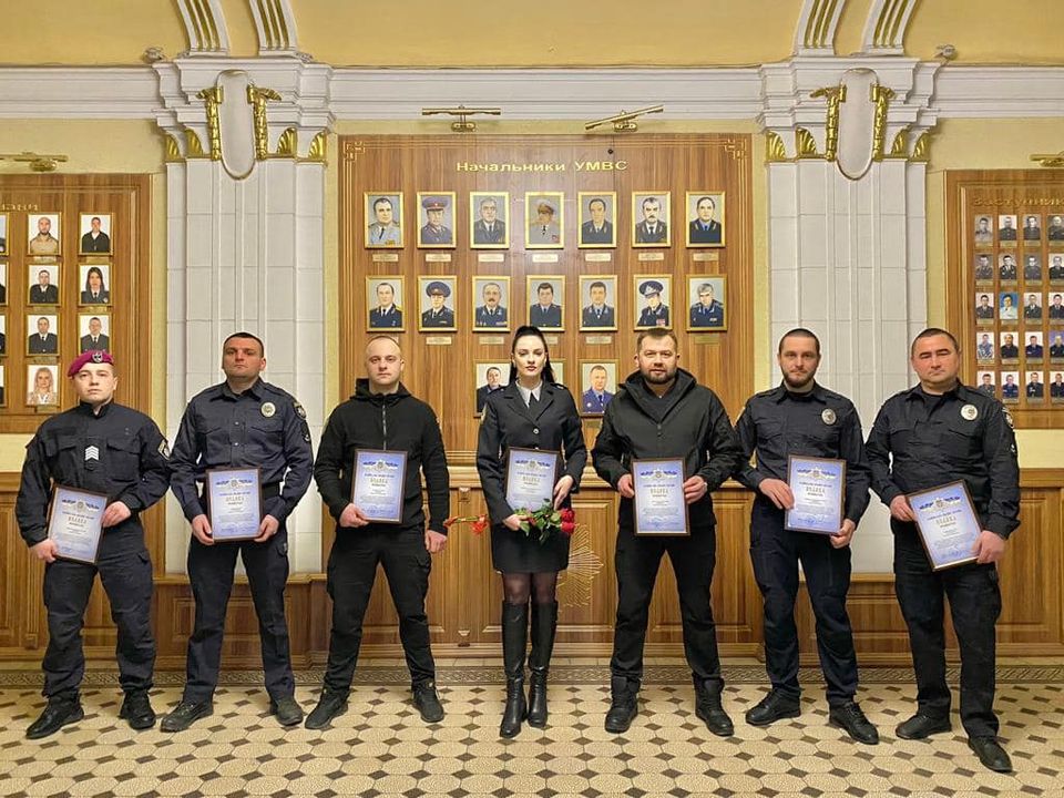 За службовий професіоналізм відзначили дев'ятьох поліцейських Івано-Франківщини 1