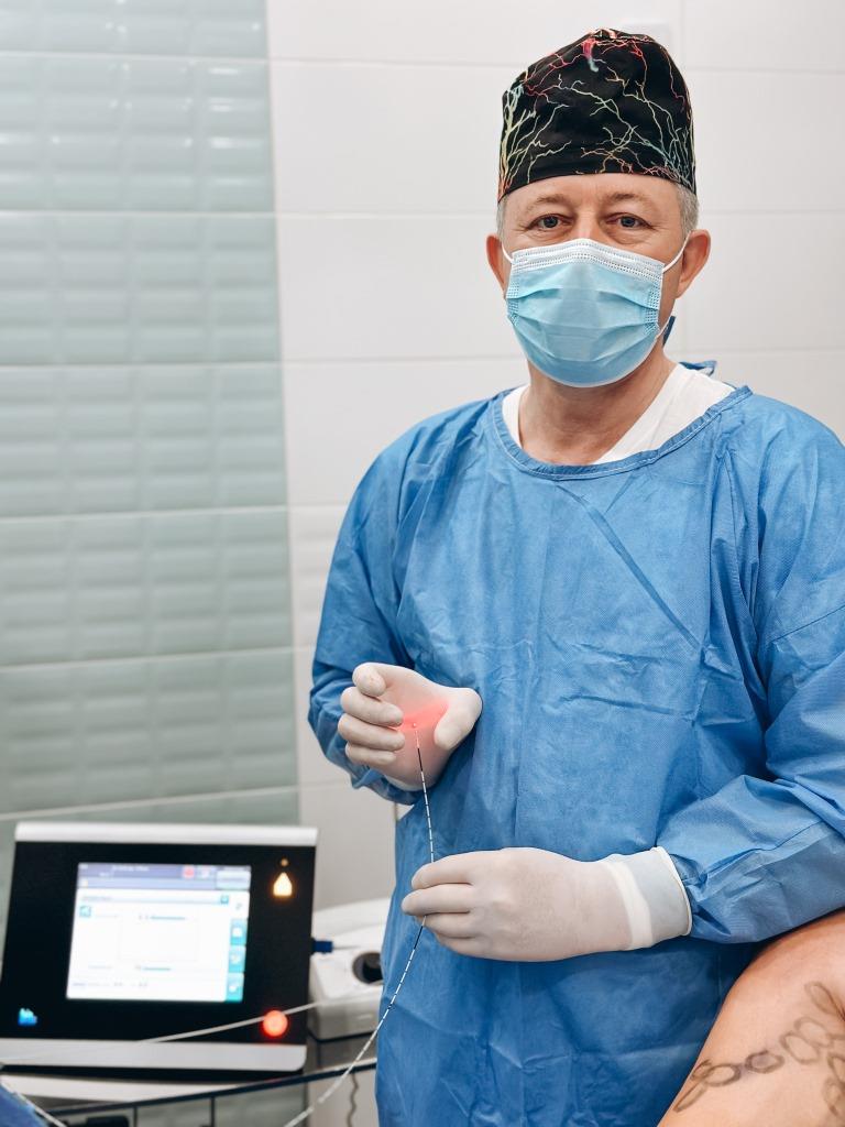 лазерна хірургія варикозу ніг в Мед-Атлант