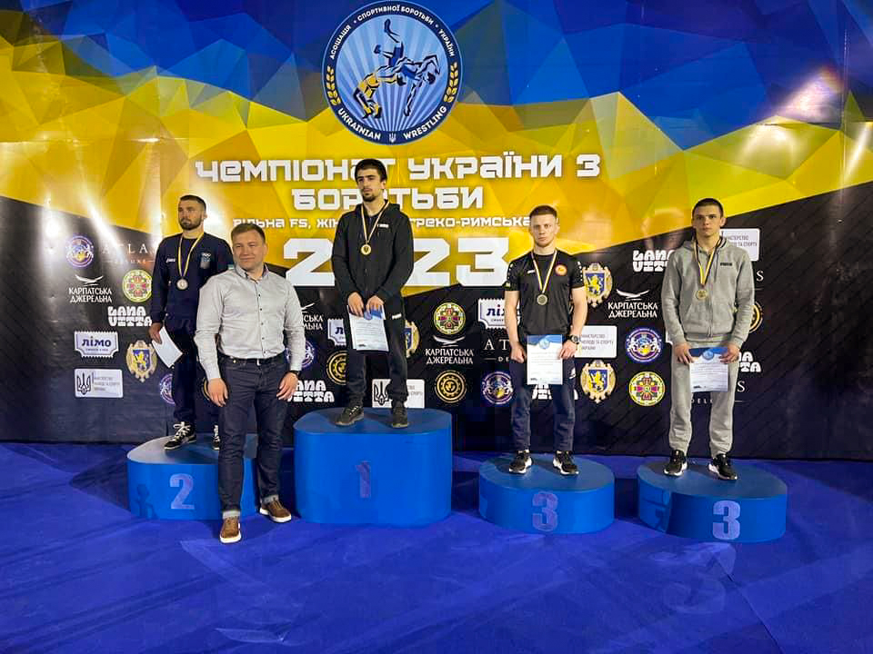 Нацгвардієць з Франкіщини Роман Гуцуляк посів третє місце на чемпіонаті України з вільної боротьби