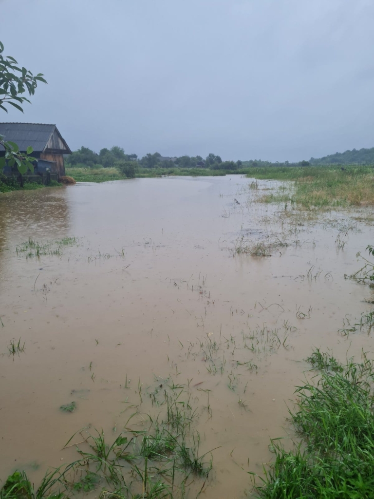 Потоки вийшли з берегів, вода прибуває: у Калуській громаді підтоплені чотири села, загроза - в п'яти 2