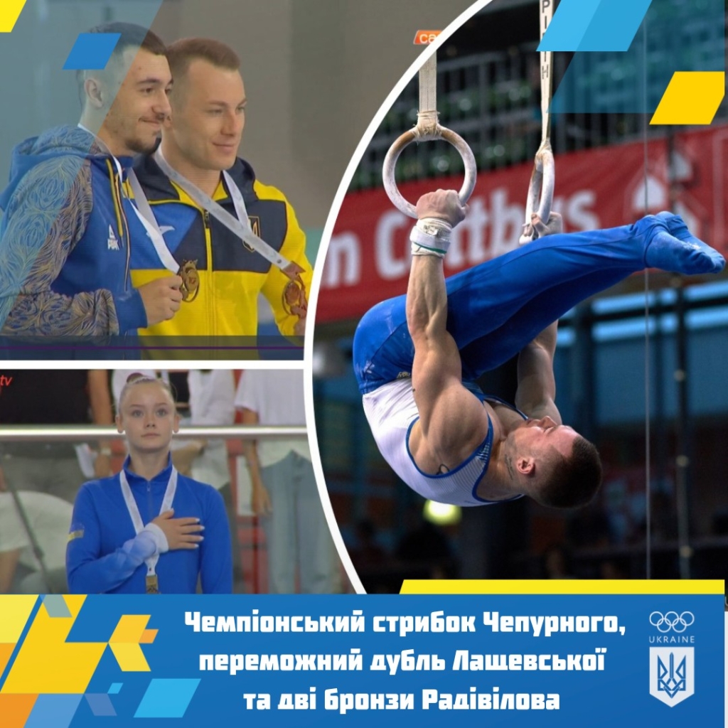 Прикарпатка Анна Лащевська здобула дві золоті медалі на етапі Кубку світу зі спортивної гімнастики 1
