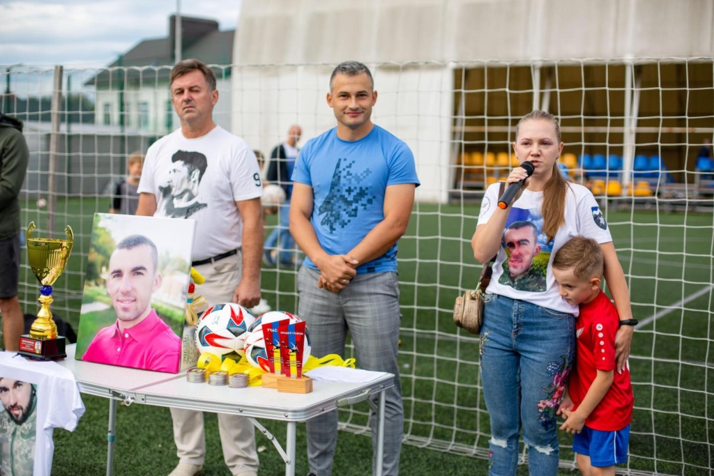 У Франківську влаштували футбольний турнір пам'яті полеглого воїна Михайла Неспяка 1