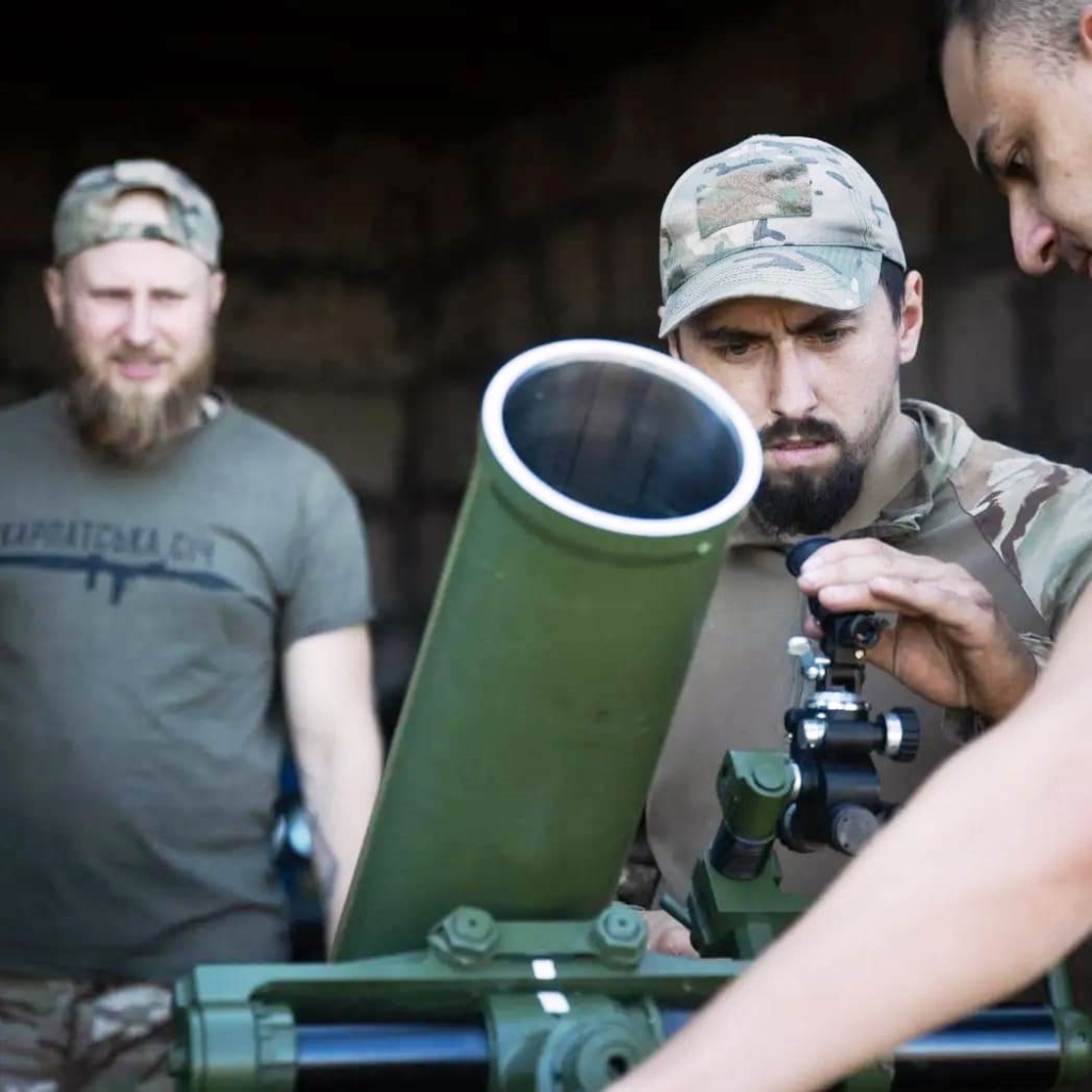 Командир мінометної батареї з Прикарпаття Назар Шліхутка отримав «Срібний хрест» 1