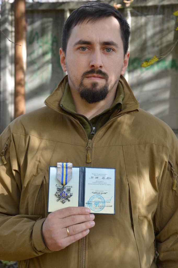 Командир мінометної батареї з Прикарпаття Назар Шліхутка отримав «Срібний хрест» 2
