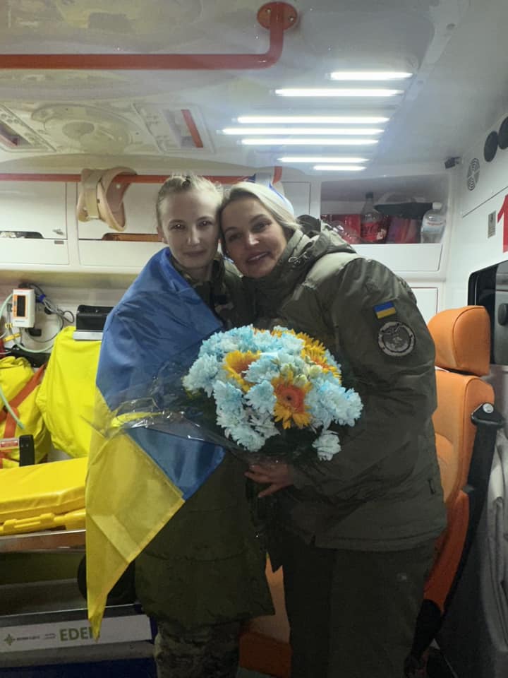 З полону звільнили останнього морпіха, бойову медикиню Галину Федишин