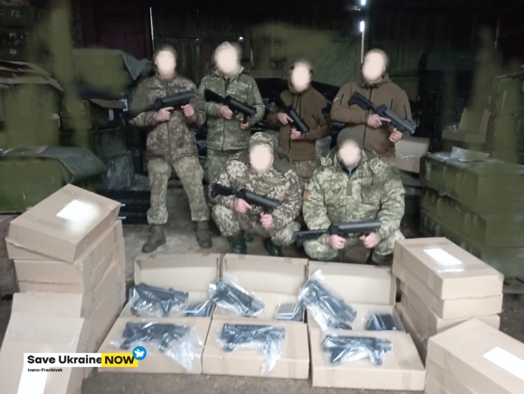 Прикарпатські бійці отримали ручні гранатомети від SaveUkraineNow (SUN)