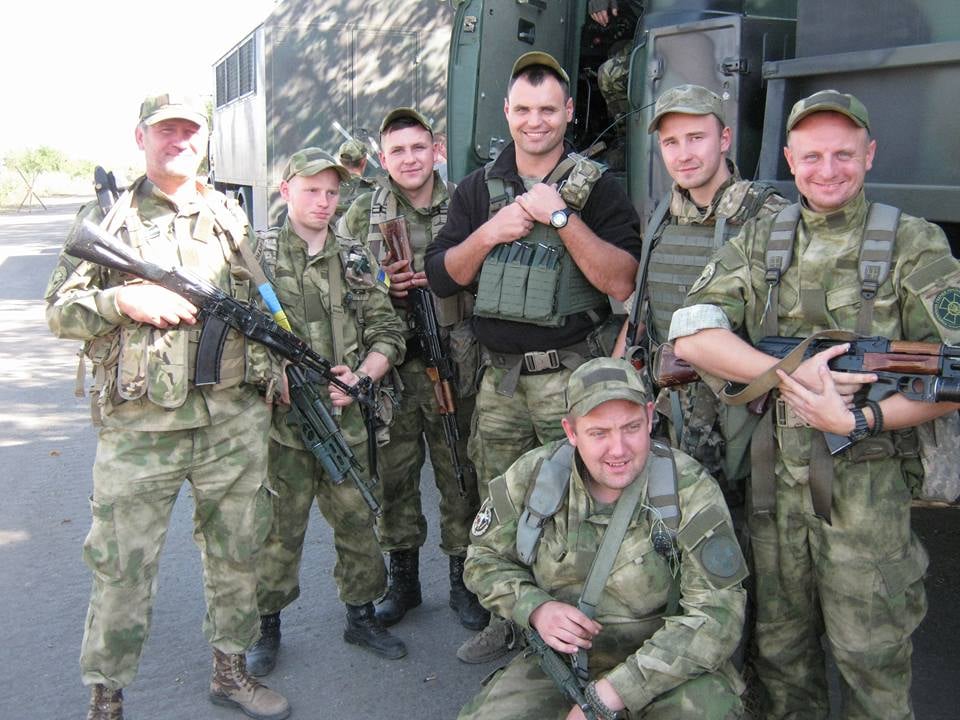 Юрій Гапончук командував ротою оперативного призначення 50 полку імені полковника Семена Височана Нацгвардії України