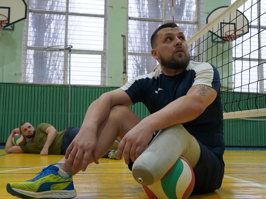 Юрій Гапончук - волейбол сидячи