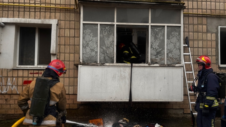 У Франківську на пожежі загинули мати з сином