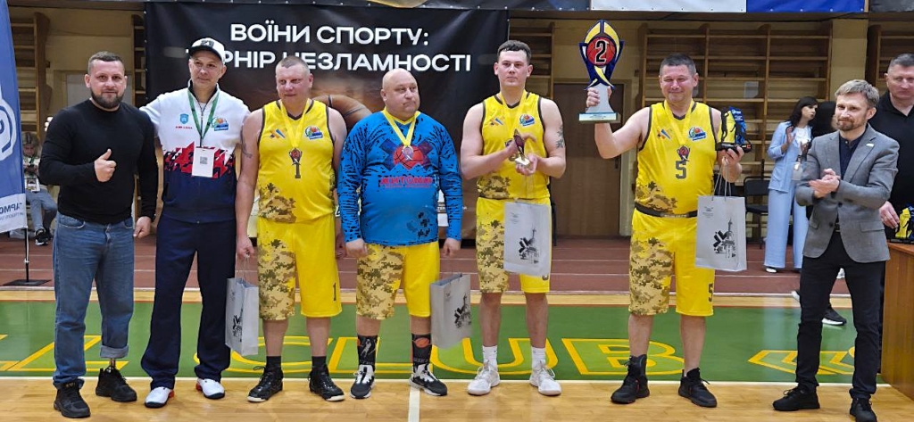 Друге місце на турнірі незламності у команди ветеранів з Житомира