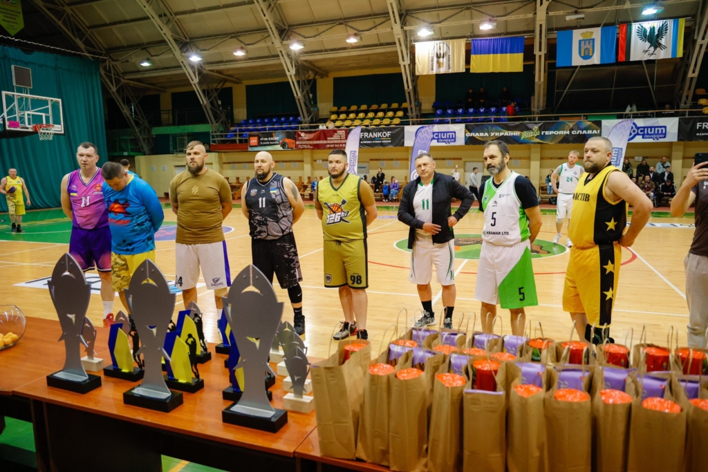 Учасники турніру незламності в Івано-Франківську