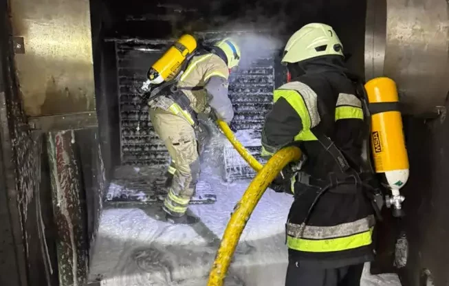 У Коломиї горіло підприємство