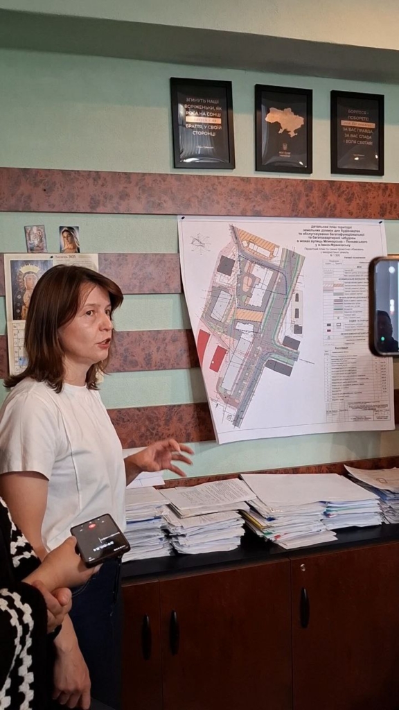 У Франківську громада не підтримала проєкт забудови на вулицях Млинарській та Ленкавського 1