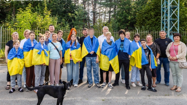В Україну повернули 11 дітей із тимчасово окупованих територій та рф