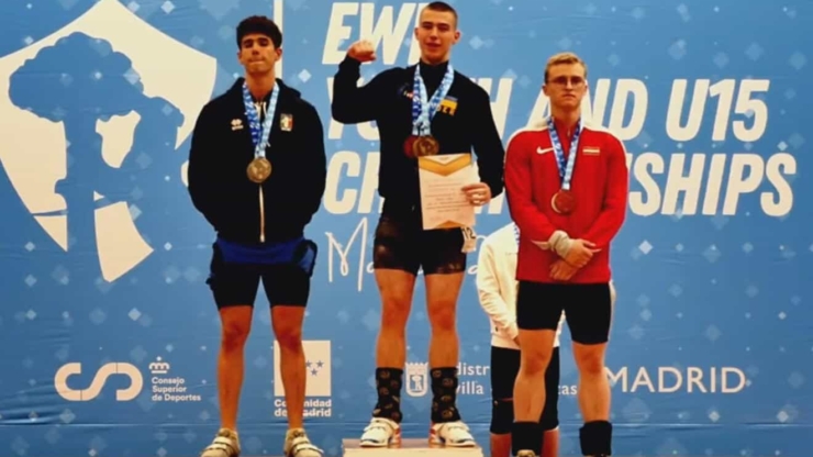 Калушанин Юрій Климкович став чемпіоном Європи з важкої атлетики