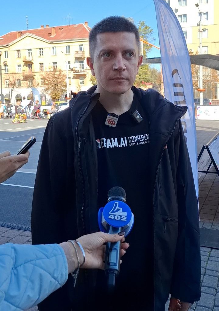 Керівник офісу EPAM Україна в Івано-Франківську Михайло Шелудяков